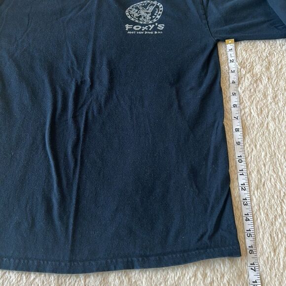 Foxys Jost Van Dyke long sleeve shirt black size medium - Picture 14 of 16